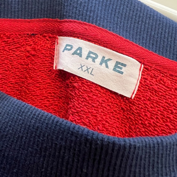 Parke Two Tone Varsity Mockneck - Picture 5 of 5